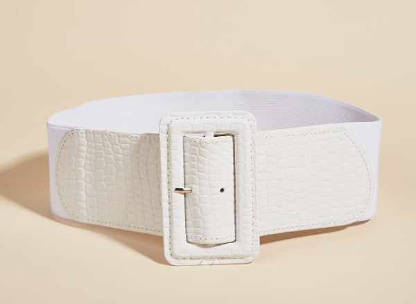 Big Buckle Stretch Belt (fits to 4X)