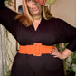 Big Buckle Stretch Belt (fits to 4X)