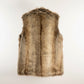Fabulous Furs brand sleeveless faux fur vest.