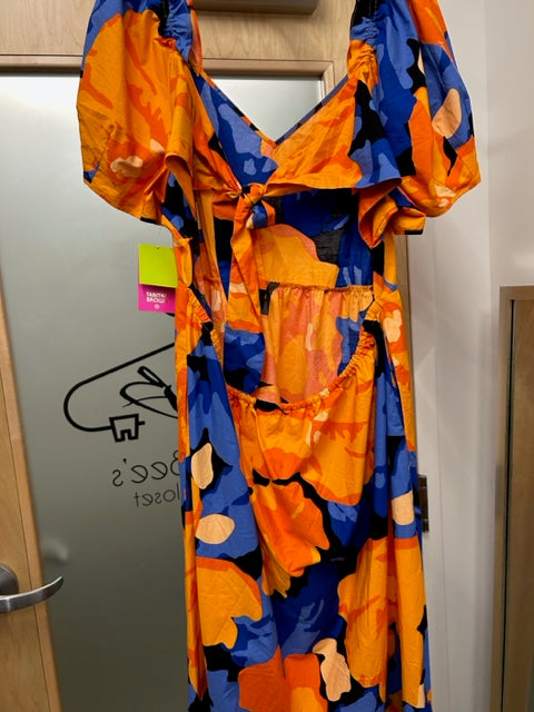 Tabitha Brown Floral Patterned Dress