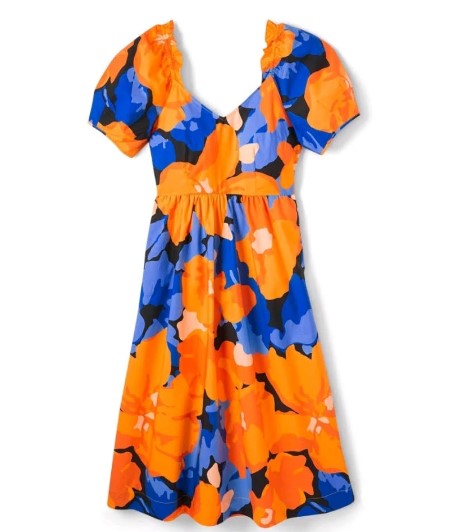 Tabitha Brown Floral Patterned Dress